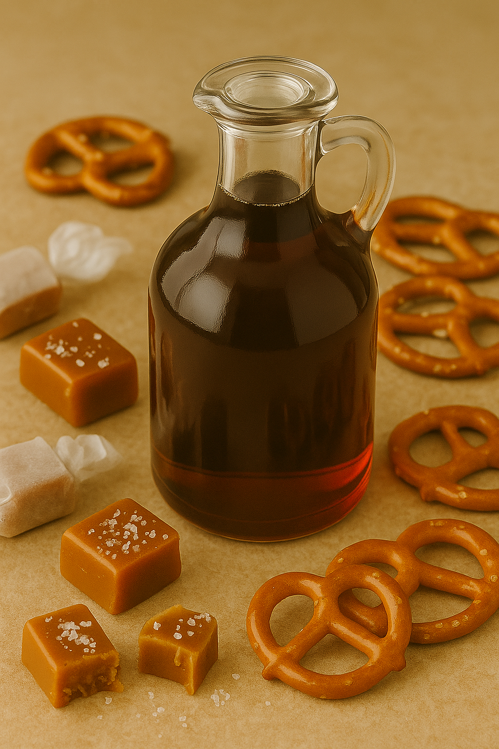 Salted Caramel Pretzel - Coffee Simple Syrups - 16oz