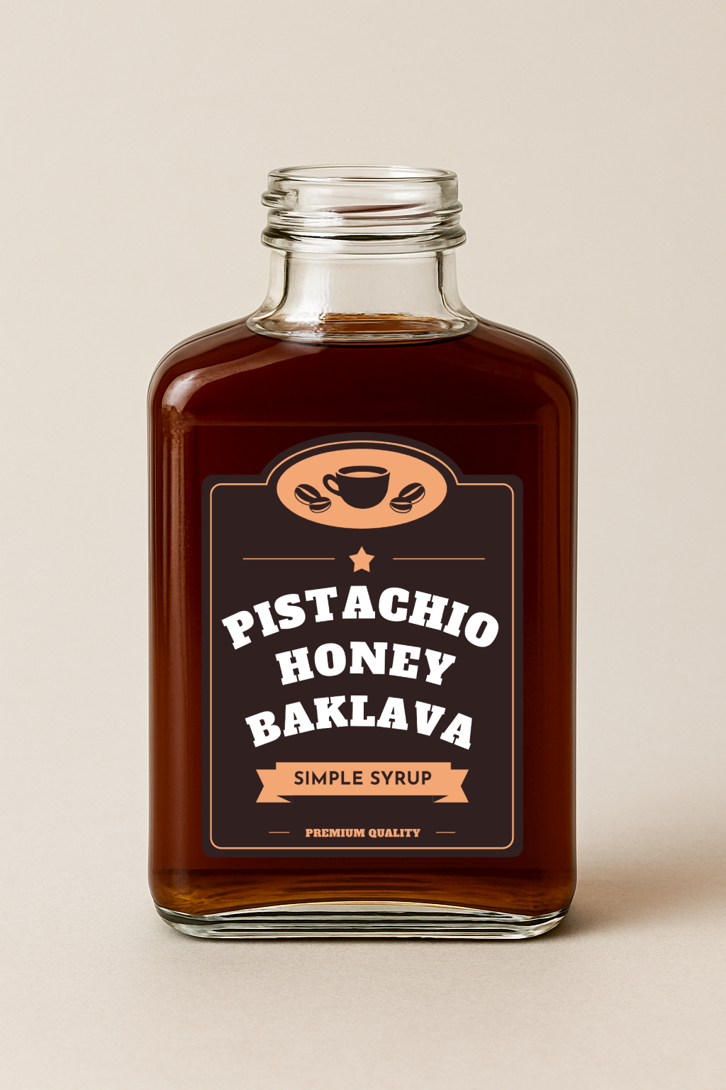 Pistachio Honey Baklava - Coffee Simple Syrups - 16oz