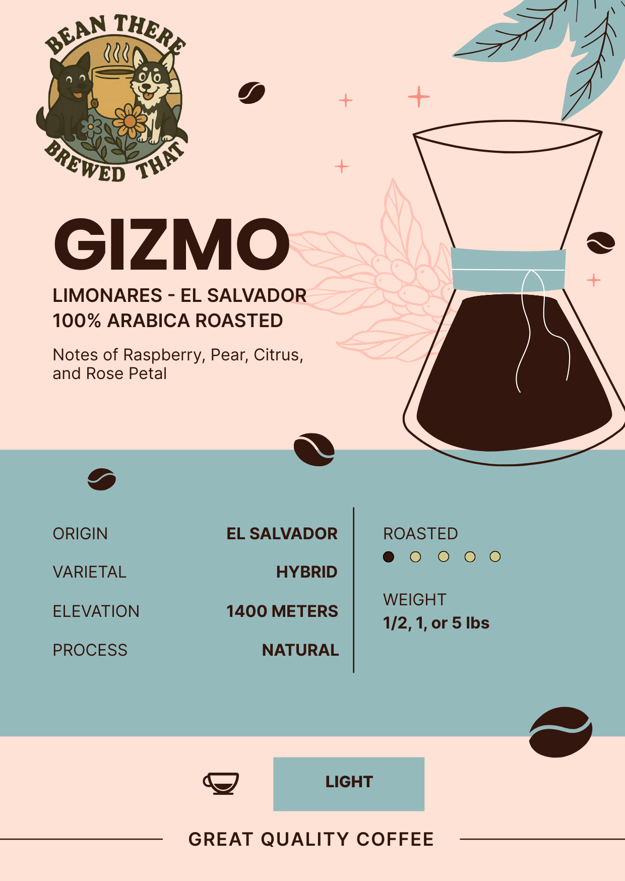 Gizmo - Limonares, El Salvador - Light Roast
