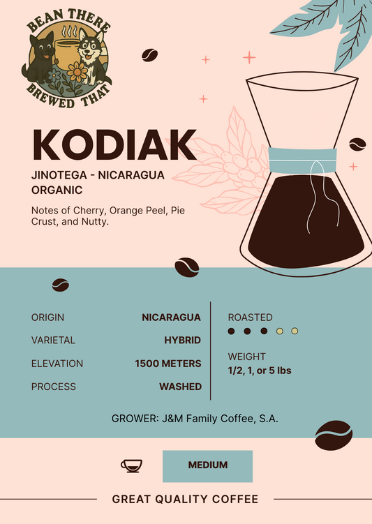Kodiak - Jinotega, Nicaragua - Medium Roast