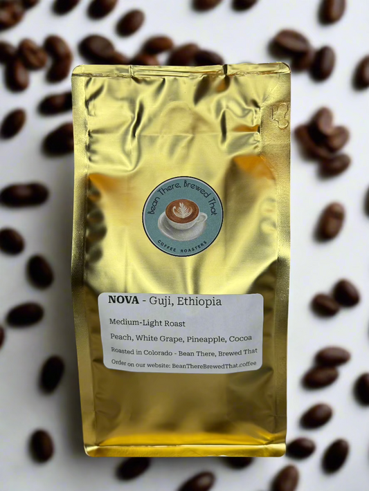 Nova - Ethiopia Guji - Medium Light Roast - 1 Pound