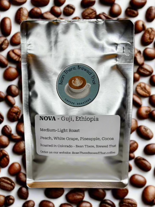 Nova - Ethiopia Guji - Medium Light Roast - 1/2 Pound