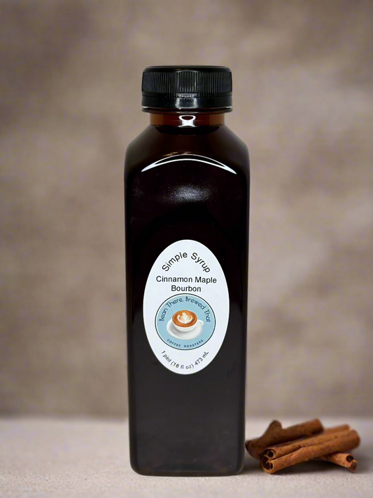 Cinnamon Maple Bourbon - Coffee Simple Syrups - 16oz