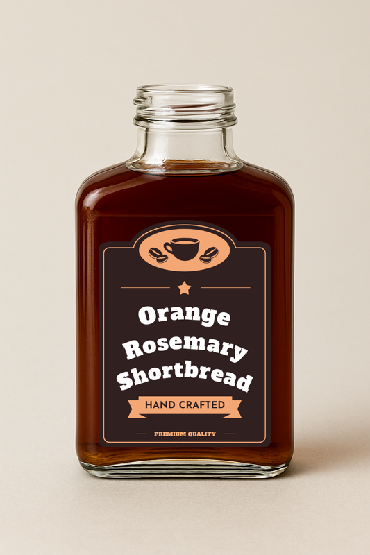 Orange Rosemary Shortbread - Coffee Simple Syrups - 16oz