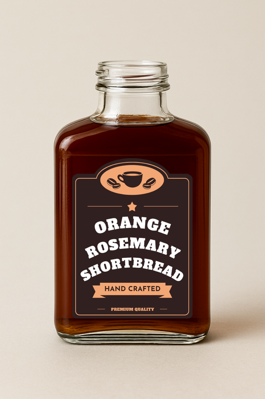 Orange Rosemary Shortbread - Coffee Simple Syrups - 16oz
