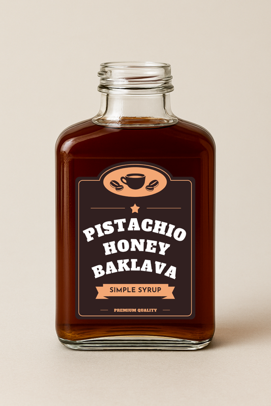 Pistachio Honey Baklava - Coffee Simple Syrups - 16oz