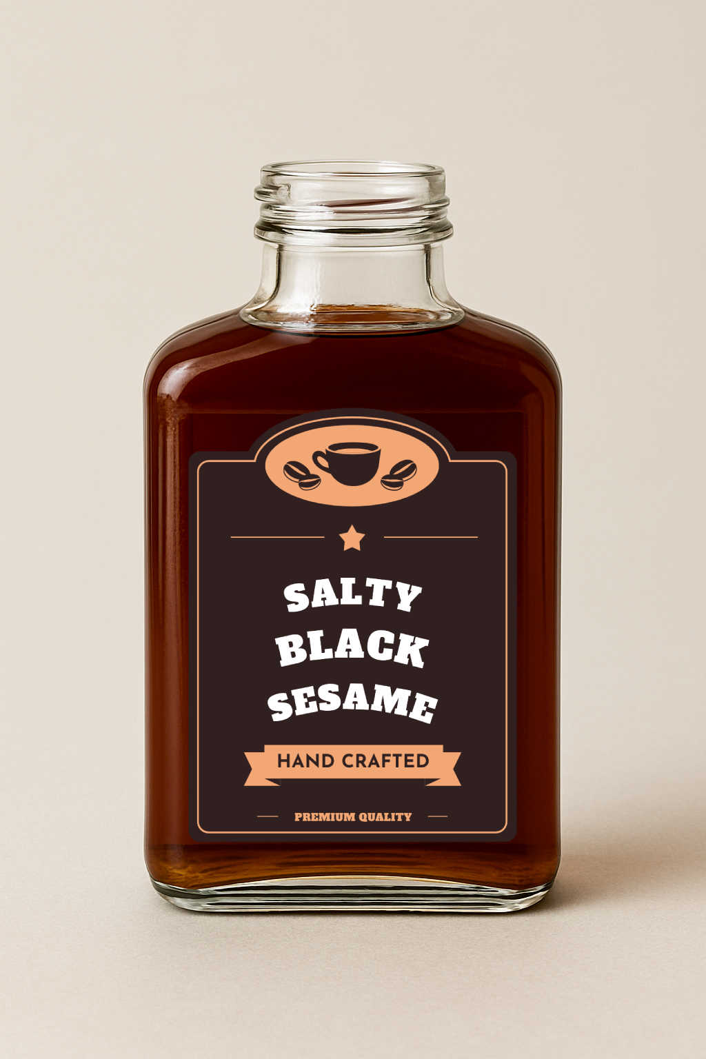 Salty Black Sesame - Coffee Simple Syrups - 16oz